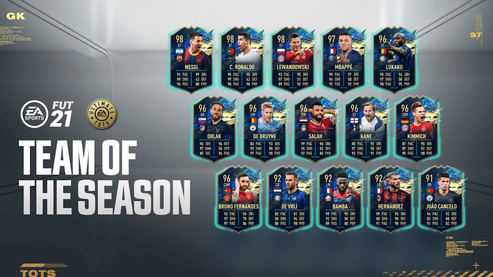 FIFA Ultimate Team tickets from the 2020/21 season.