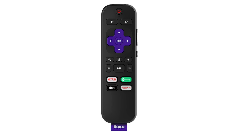 Remote control of the Roku Streambar