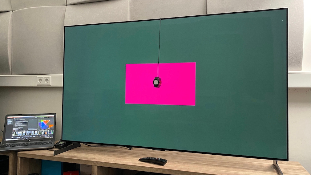 Color matching with the LG OLED G1