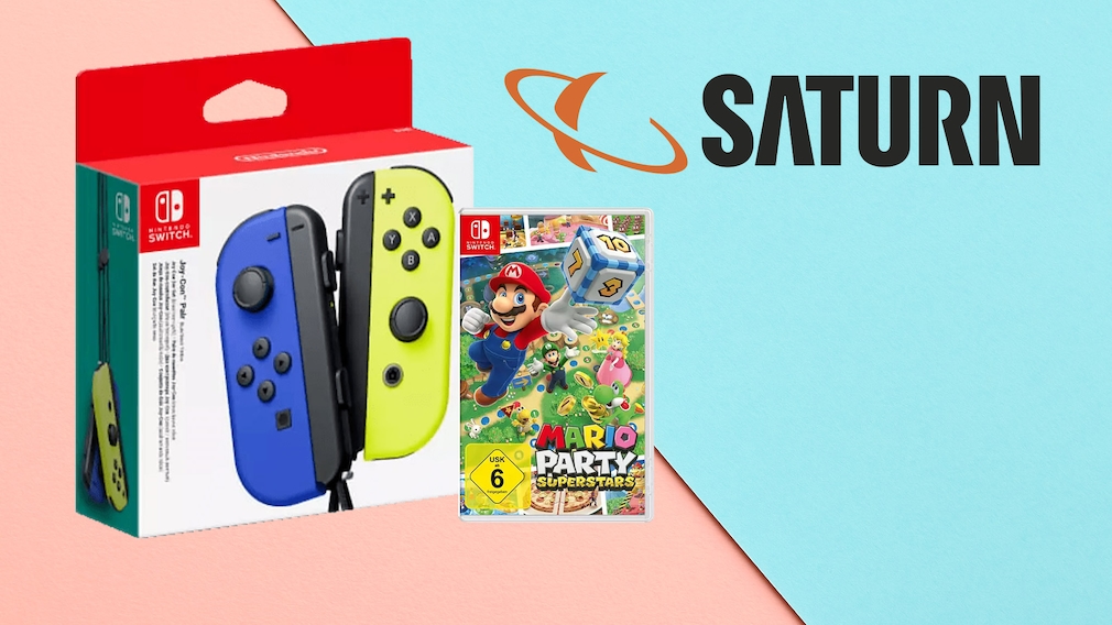 Saturn-Angebot: Bundle aus Nintendo-Switch-Controller und Spiel für unter 100 Euro