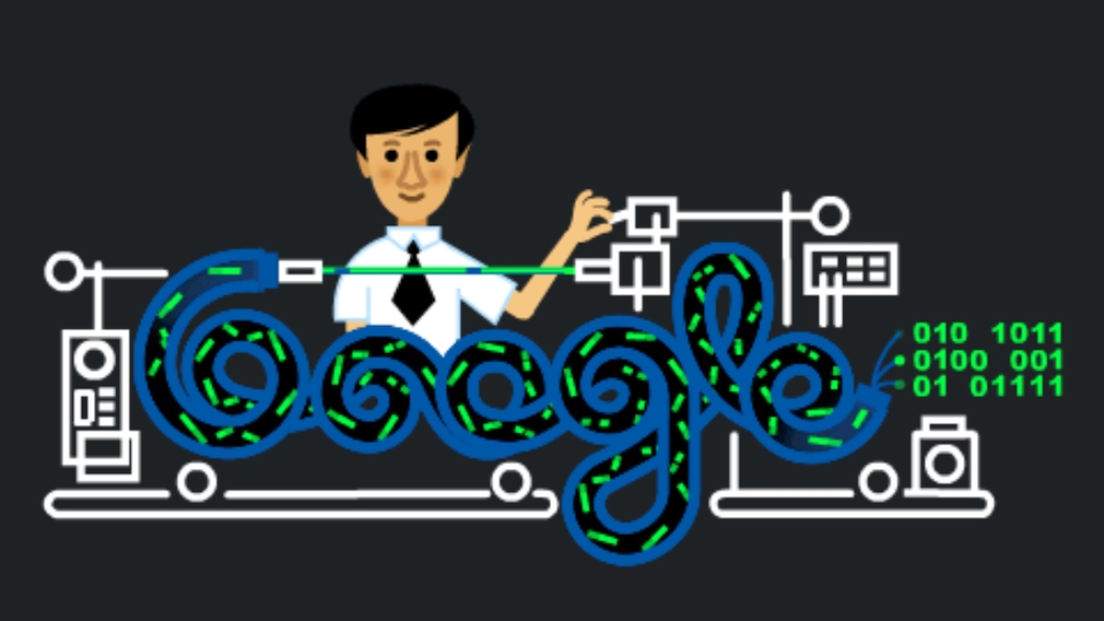 Google Doodle für Charles Kuen Kao
