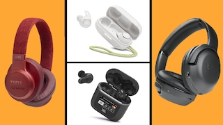 JBL-Kopfhörer im Test: Die besten Over- und In-Ears JBL-Kopfhörer-Test: Der US-Hersteller bietet Modelle in allen möglichen Formen und Farben.