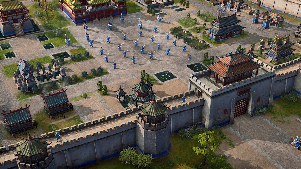 A base of the Chinese in AoE4.