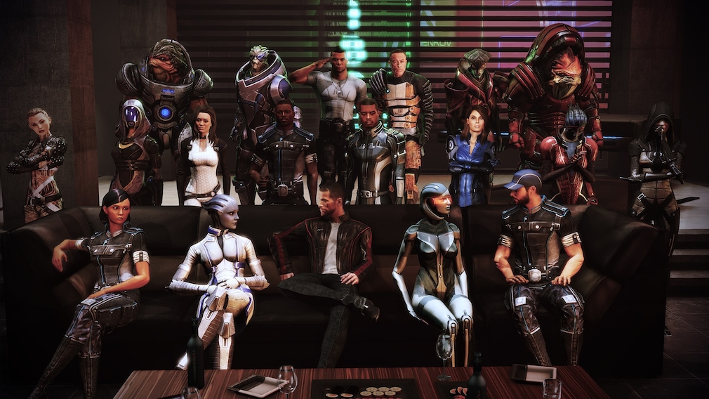 Alle Charaktere von Mass Effect feiern nächsten Teil