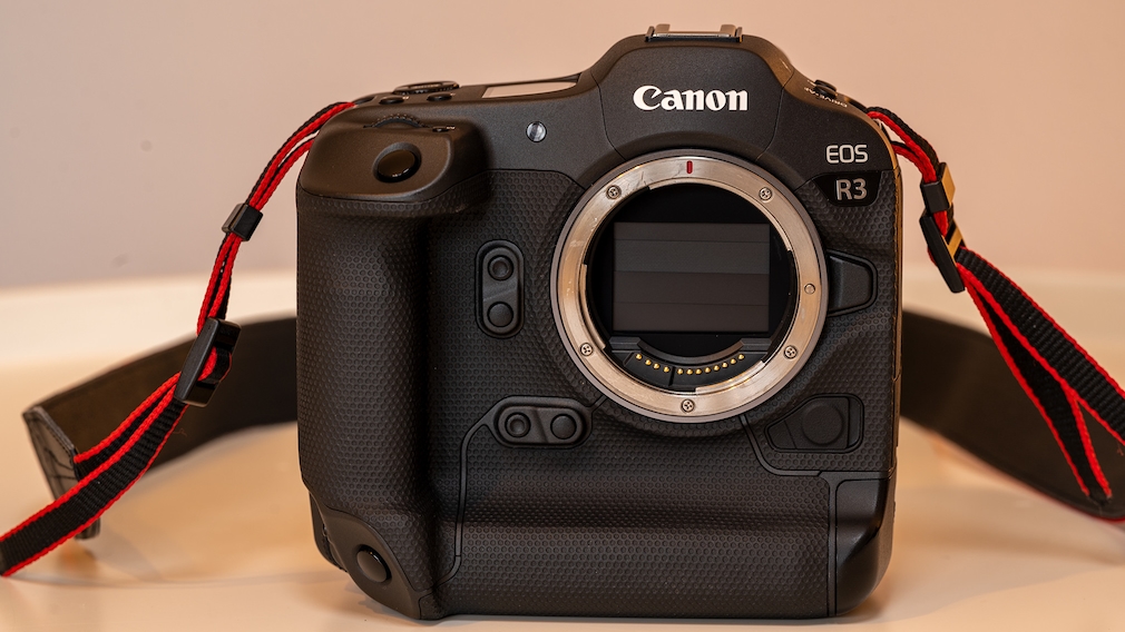 Canon EOS R3 shutter closed