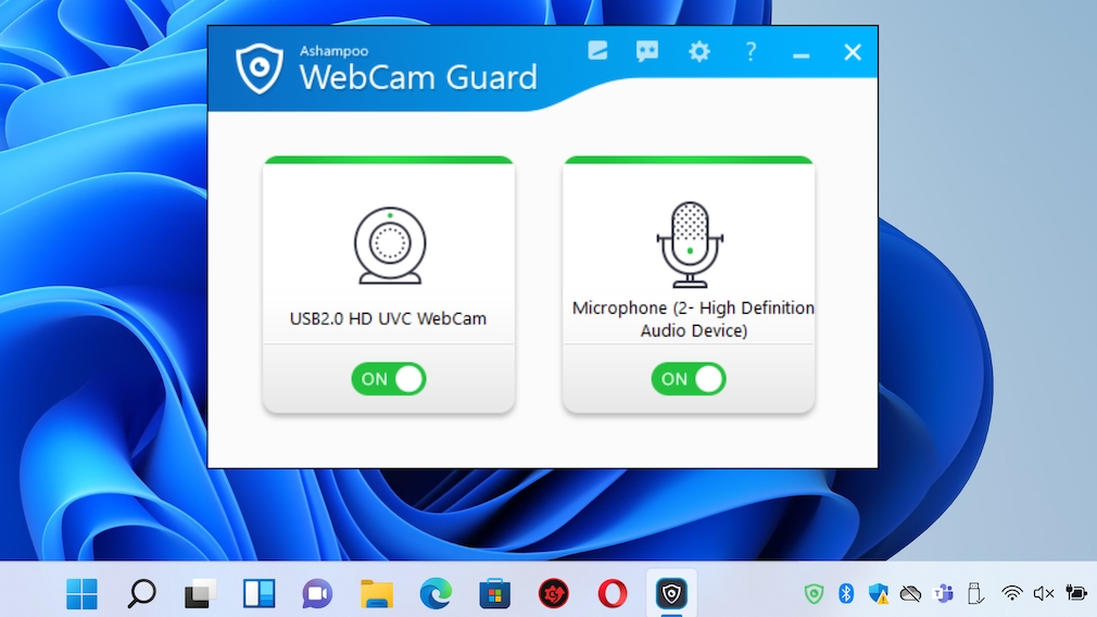 Webcam-Schutz: Ashampoo WebCam Guard als Gratis-Vollversion laden Mit dem Ashampoo WebCam Guard erhalten Sie einen Hintergrundwächter gegen Spionage. 