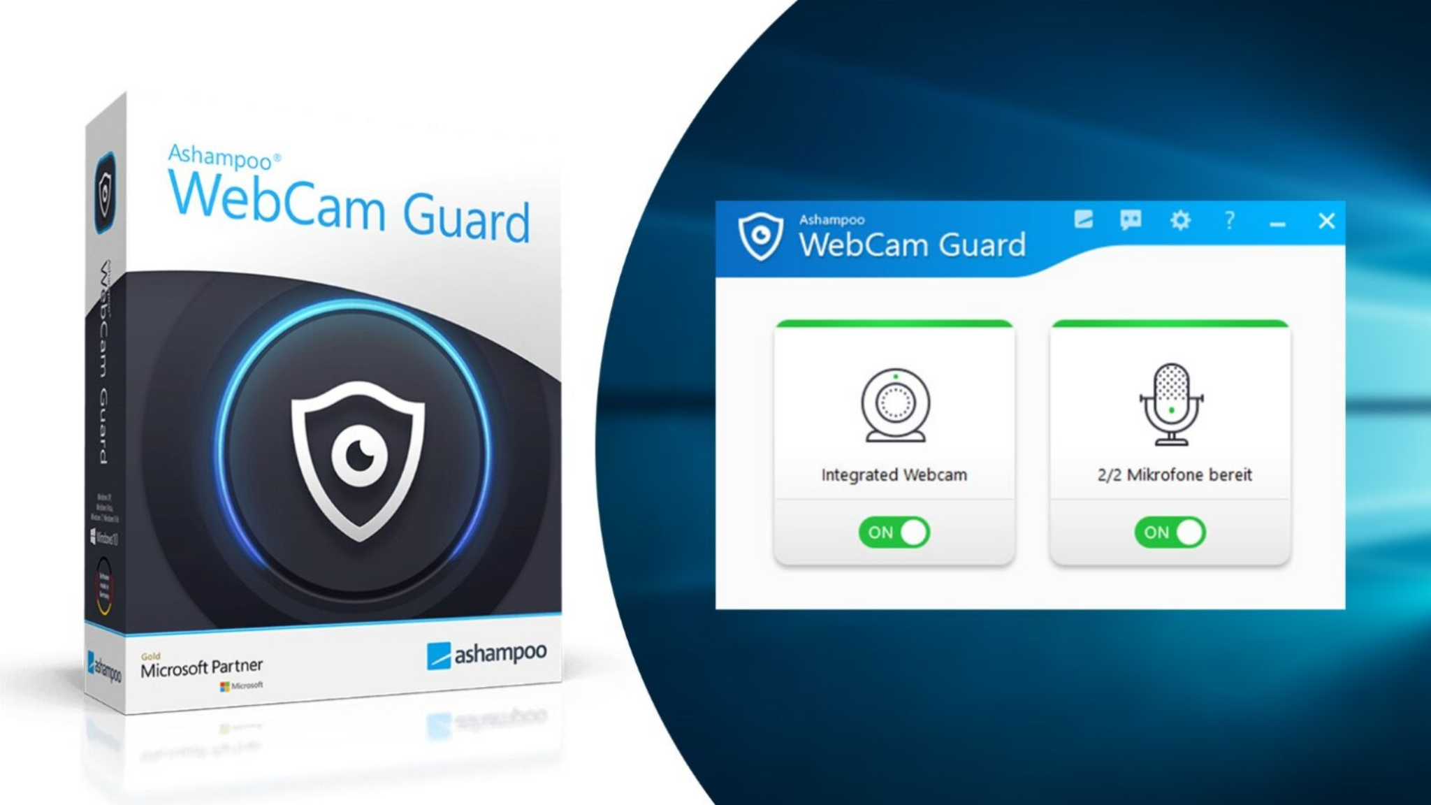 Webcam-Schutz: Ashampoo WebCam Guard als Gratis-Vollversion laden