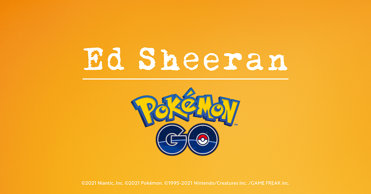 Pokemon Go X Ed Sheeran Crossover Plane Angekundigt Computer Bild