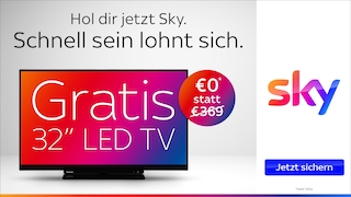 Sky-Abo mit kostenlosem Fernseher