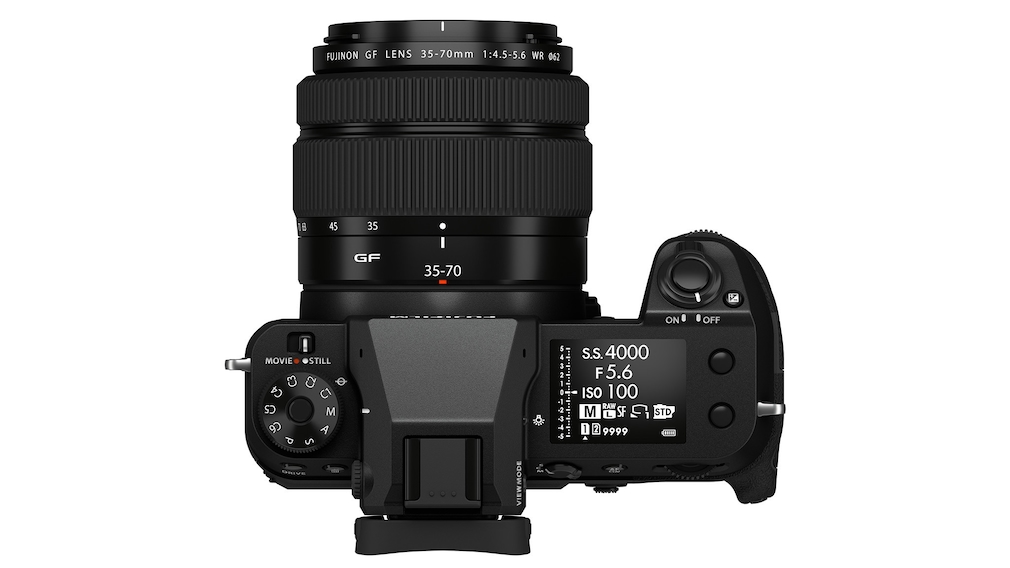 Fujifilm GFX50S II top