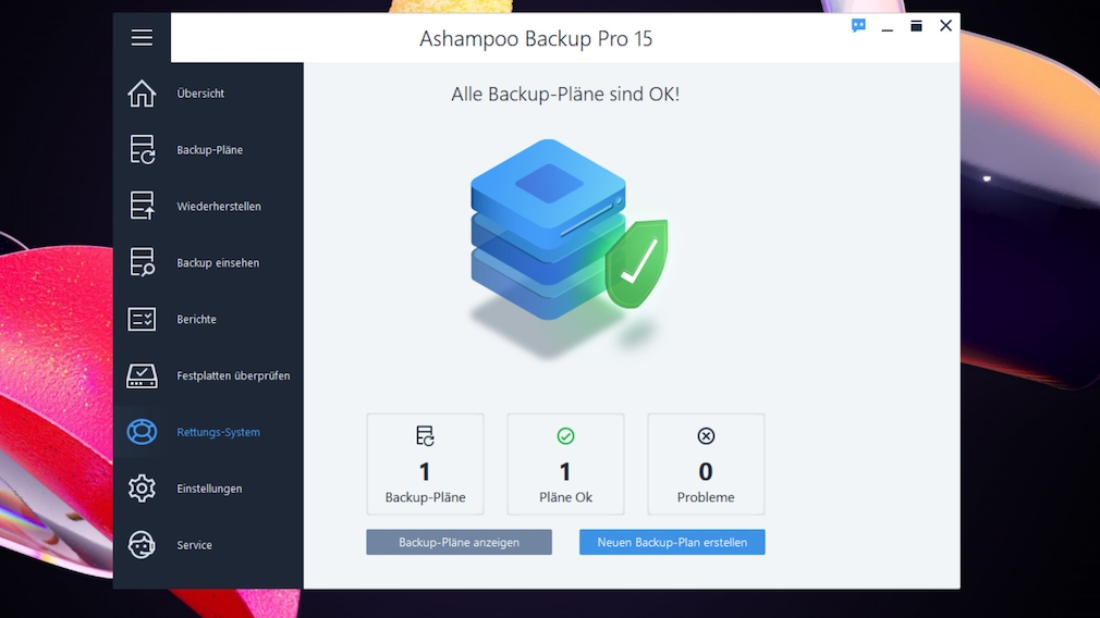Duplicate files under Windows: Ashampoo Backup 15 as a free full version Reliable, simply good: Ashampoo Backup Pro 15 does a good job. 