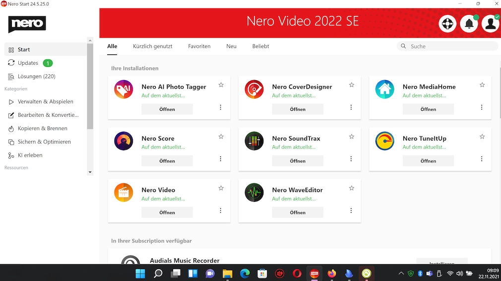 Nero Video 2022: Download slide show creators and video editors as a free full version Nero Video 2022 brings a host of multimedia specialists with it. 