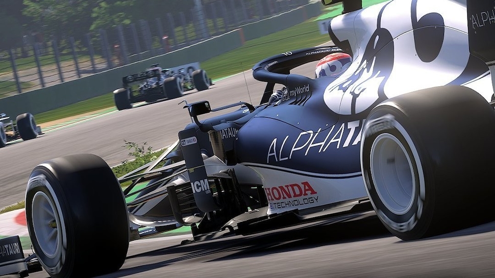 A photo-realistic Formula 1 car in F12021.