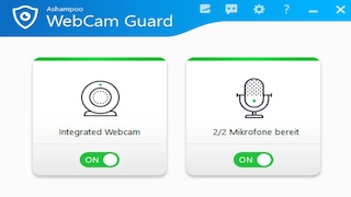 Screenshot aus Ashampoo WebCam Guard – Kostenlose Vollversion