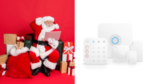 Adventskalender: ein Alarm 2.0 Sicherheitssystem Komplett-Set von Ring © istock/Deagreez, Ring