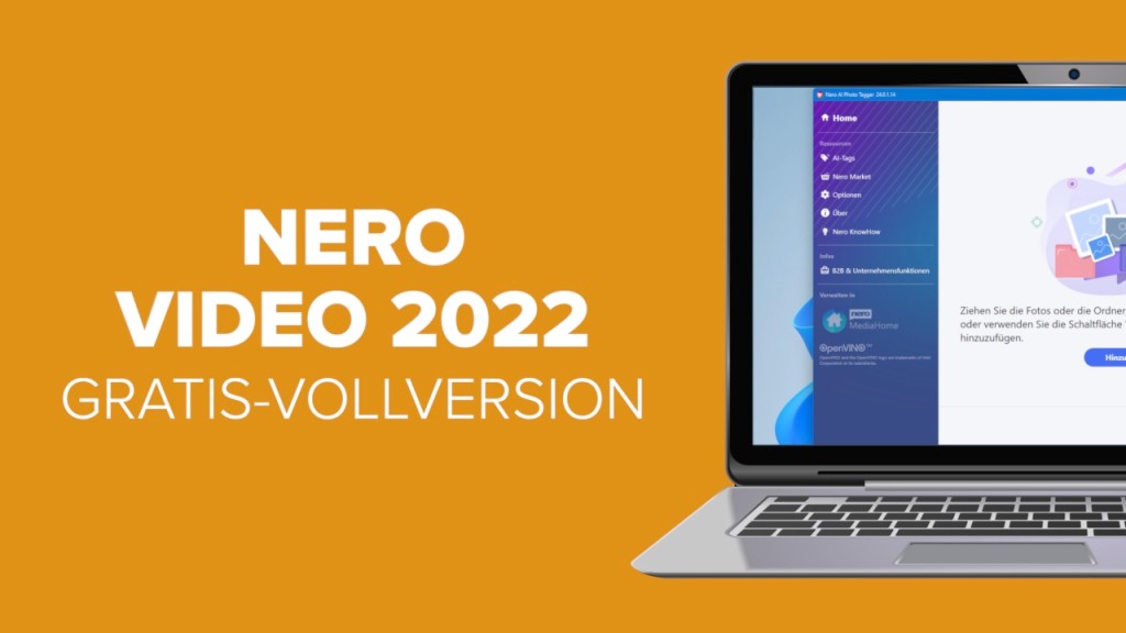 Nero Video 2022: Gratis-Vollversion herunterladen