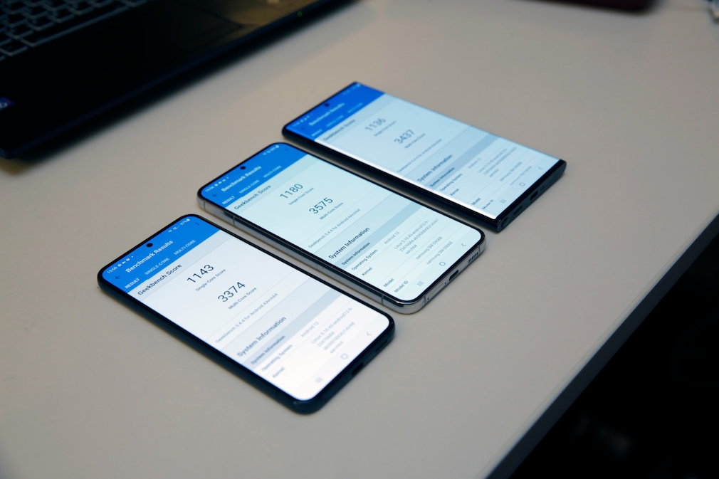 Galaxy S22: Benchmark-Test aller Modelle