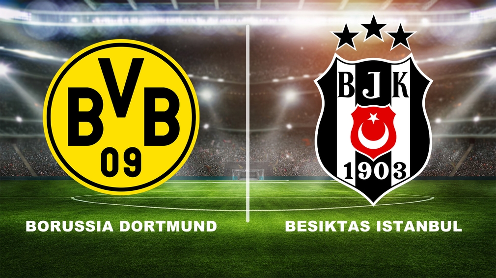 Borussia Dortmund gegen Besiktas Istanbul