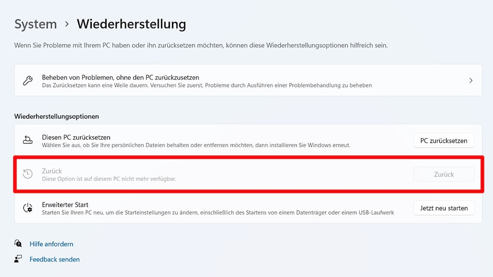 Windows 11 Downgrade: So klappt die Rückkehr zu Windows 10 