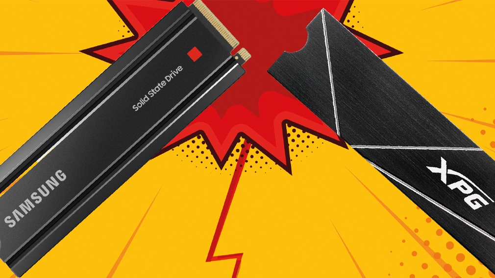  Adata XPG  S70 Blade und Samsung 980 Pro mit Heatsink im Test: Das SSD-Duell Zwei SSDs, beide mit Kühlkörper und aktuellem PCIe-4.0-Anschluss im Duell. Kann Adata Speicher-König Samsung vom Thron schubsen?