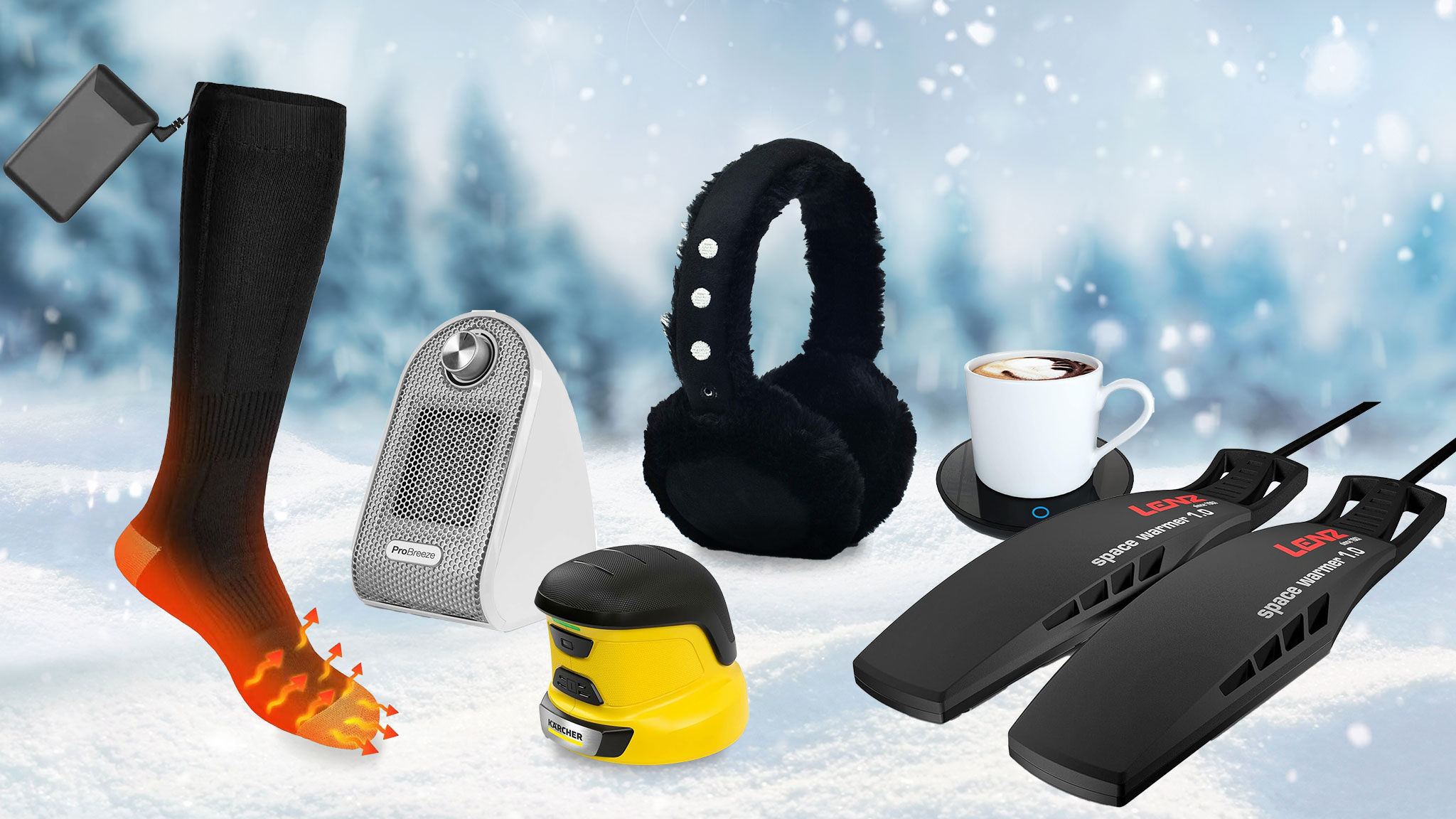 Auto-Gadgets für den Winter: Eiskratzer, Heizlüfter & Co. im Check!