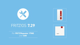 FritzOS 7.29 für FritzRepeater 1750E und 1200