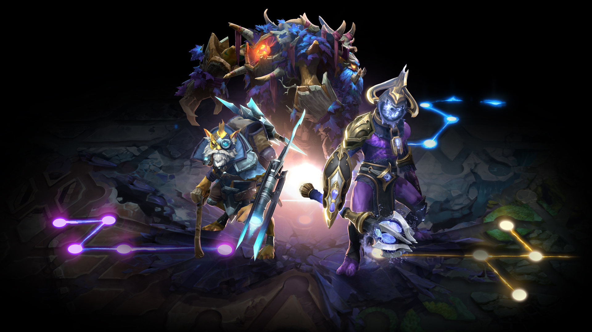 Dota 1 Helden Hintergrundbild