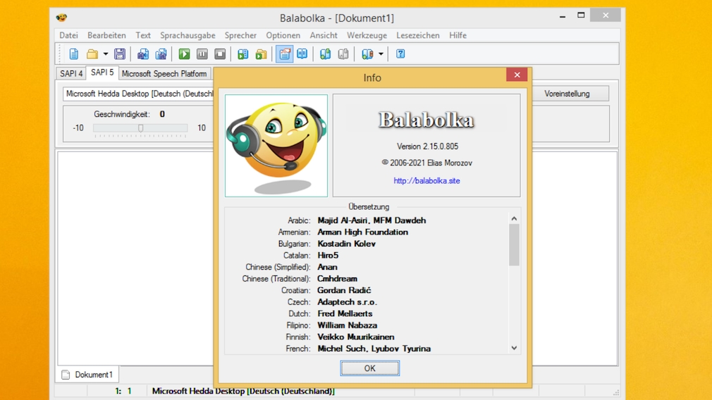 Balabolka: Anleitung, um den PC zum Sprechen zu bringen – PC liest vor