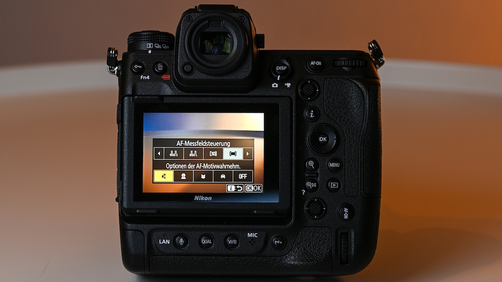 Nikon Z9 Einstellmöglichkeiten für den Autofokus
