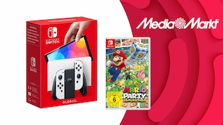 Media-Markt-Deal: Nintendo Switch OLED plus Spiel für unter 390 Euro