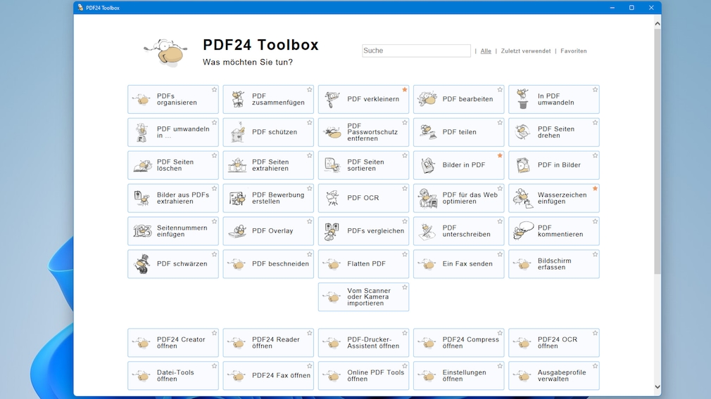PDF24 Creator: Der beste PDF-Bearbeiter und -Konverter für Windows
