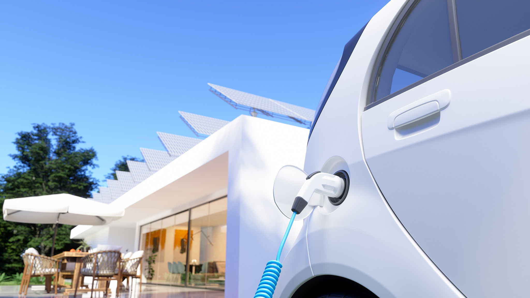 Das E-Auto mit eigenem Solarstrom laden - Klimaschutz- und