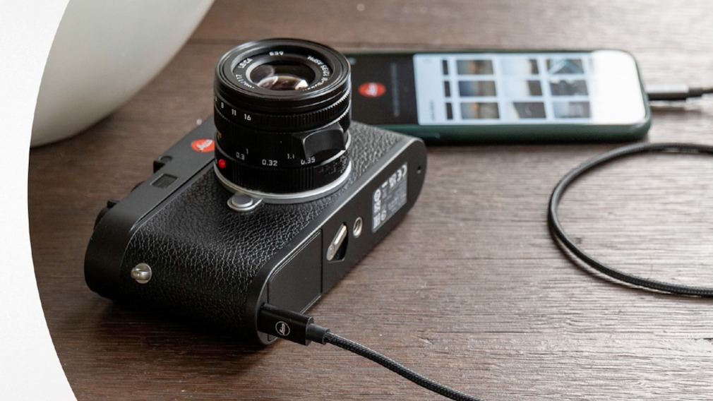 Leica M11 mit USB-C-Anschluss
