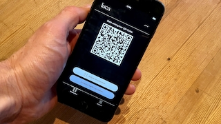 Luca-App auf einem Smartphone