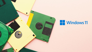 Windows 11 Disketten © Microsoft, iStock.com/Prostock-Studio