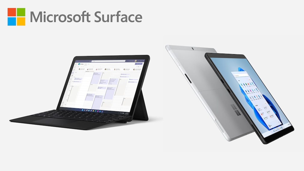 Microsoft Surface Go 3 und Pro X