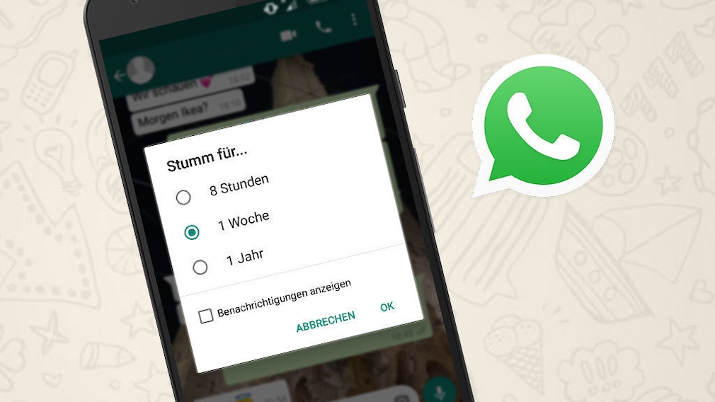 whatsapp kontakt stummschalten