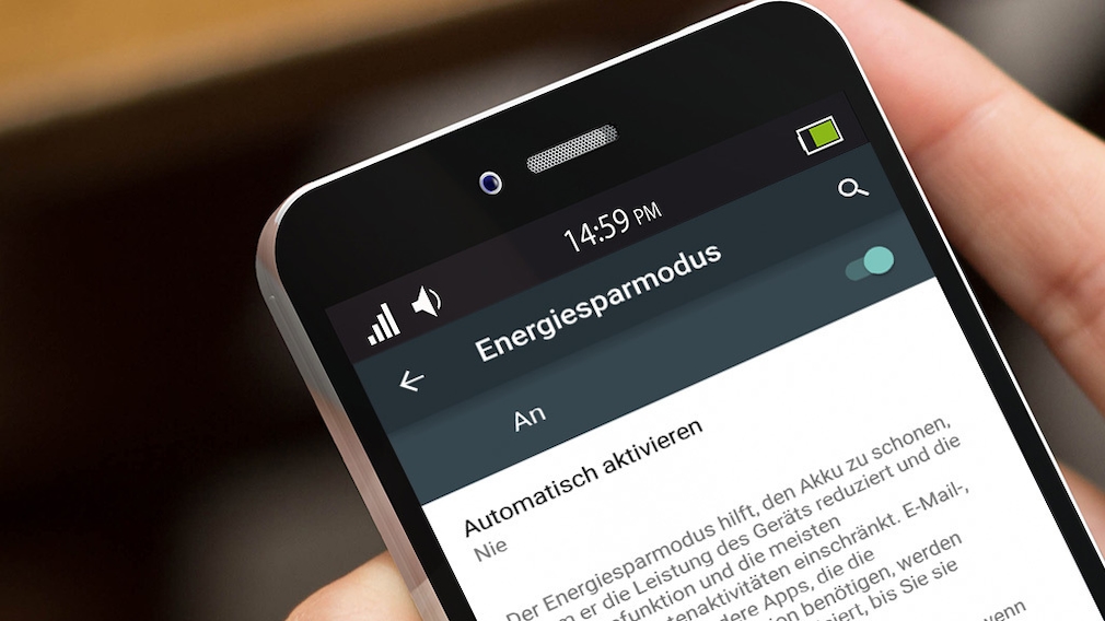 android energiesparmodus