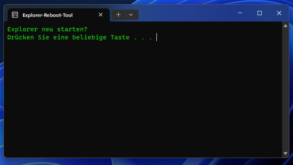 Windows Explorer neu starten und DateimanagerFenster behalten COMPUTER BILD