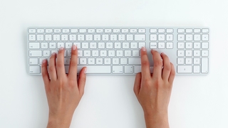 Tastatur schreiben lernen:  Das sind die Möglichkeiten