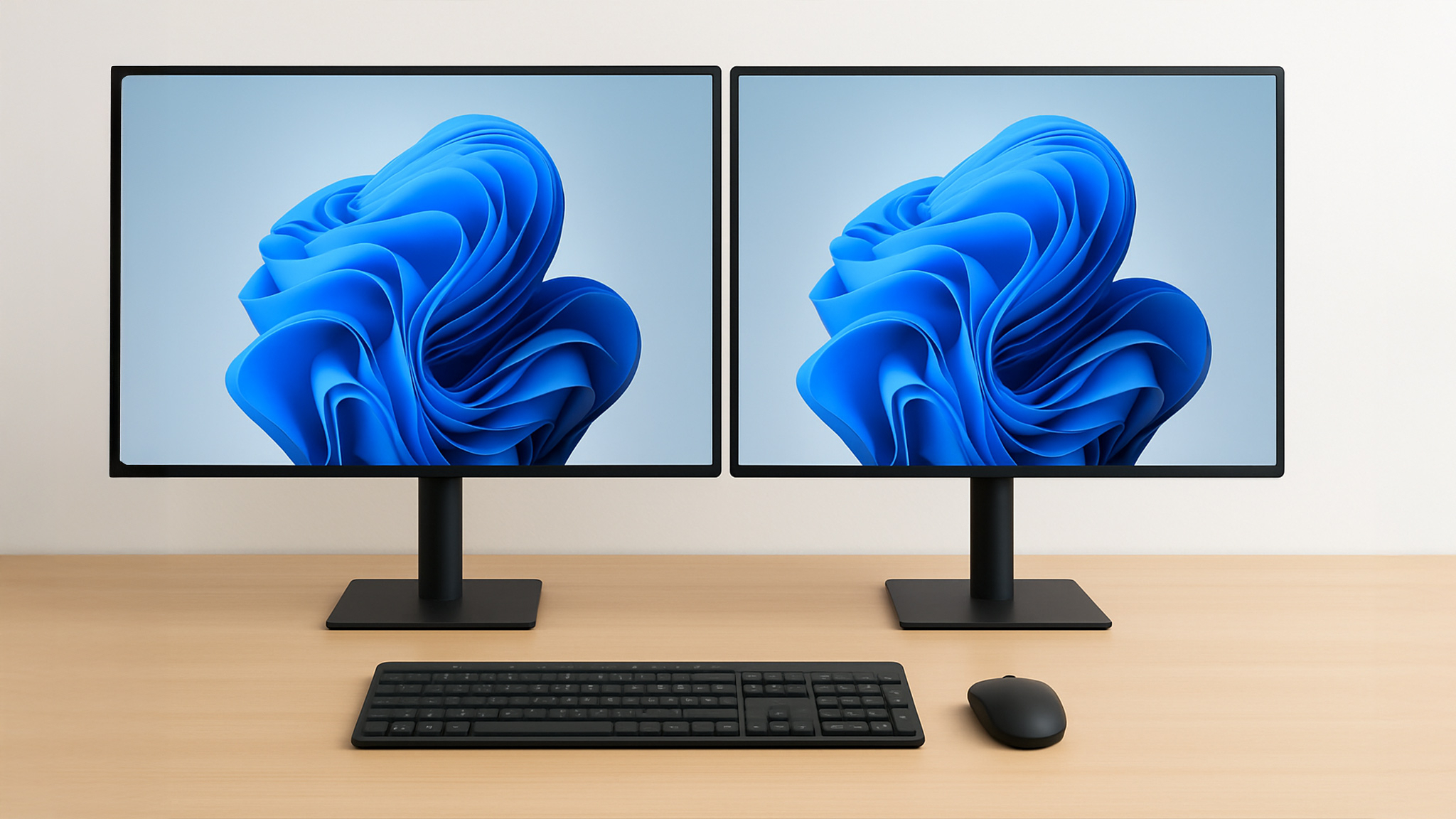 Zwei Bildschirme mit Windows 11 nutzen