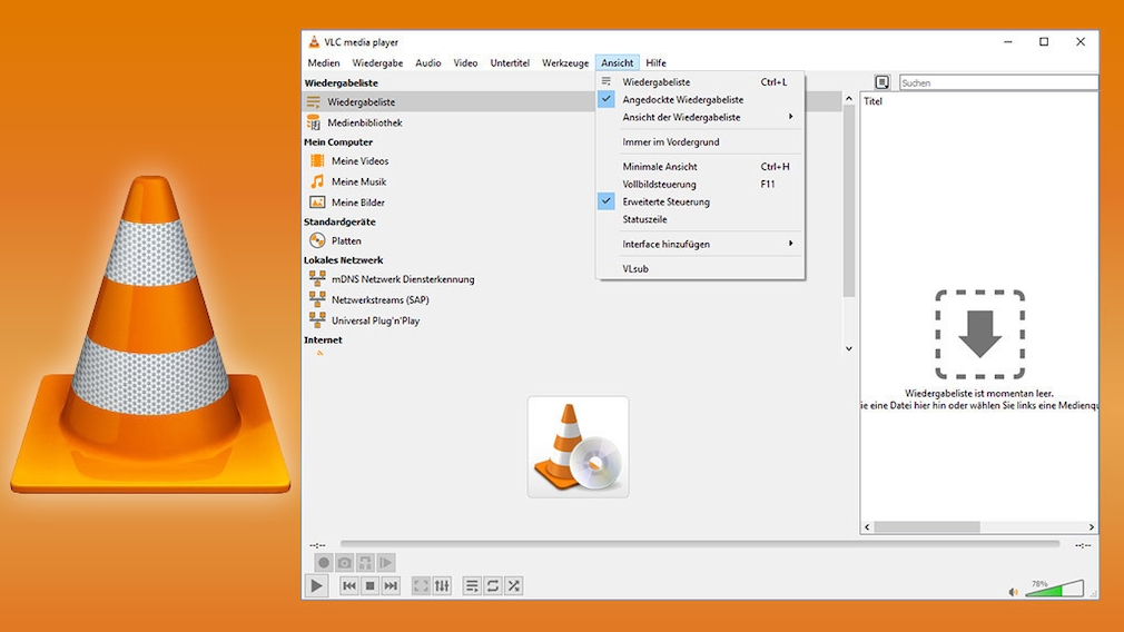 Mit VLC Bildschirm aufnehmen COMPUTER BILD