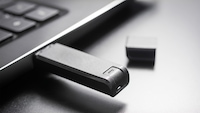 USB-Stick in Notebook