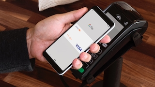 Google-Pay-App auf dem Handy