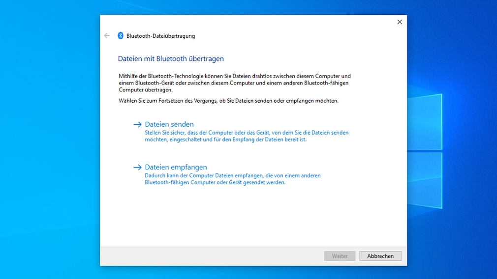 Windows 10: Bluetooth aktivieren