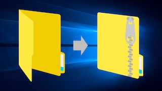 Wie erstellt man eine ZIP-Datei Windows 10?