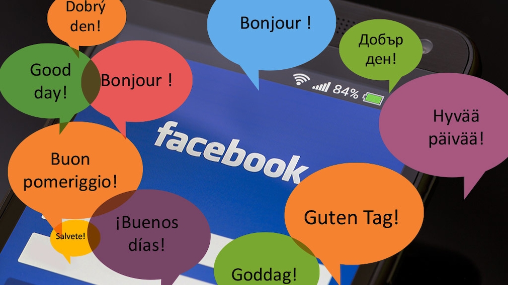 Facebook Sprache ändern