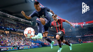 Duell zwischen zwei Fußballspielern am Ball. © EA Sports