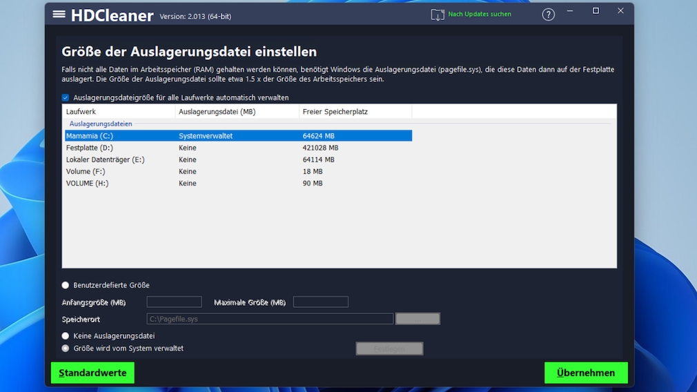 HDCleaner von Kurt Zimmermann erhält ein Update: Windows-Cleaner verbessert