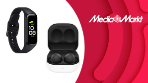 Media-Markt-Angebot: Samsung Galaxy Buds 2 kaufen, Fitnesstracker Galaxy Fit 2 dazu erhalten © Media Markt, iStock.com/sabelskaya, Samsung